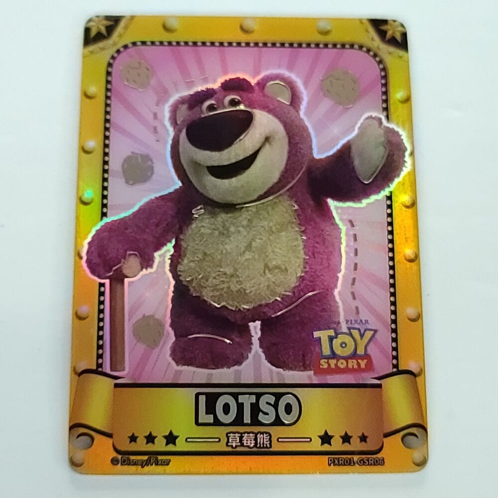 Lotso Toy Story Bear 040/199 Gold Limited Disney Pixar 37th Oscars Trading Card
